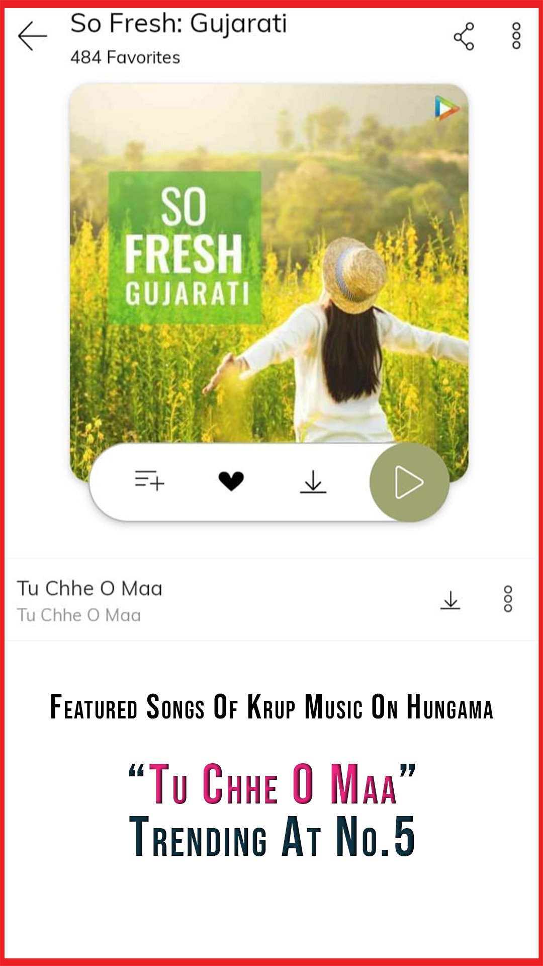 Tu Chhe O Maa Hungama