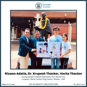 Vacha Thacker Dr Krupesh Rizwan Adatia Atlanta USA Global Clubfoot Awareness Parv Krup Music